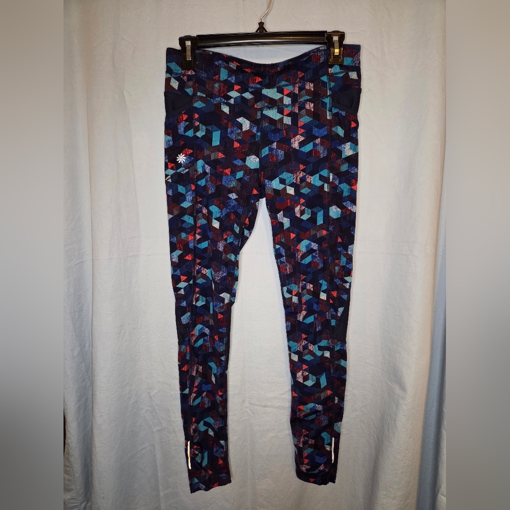 Athleta Triangular Be Free Tight in Dress Blue - Size S
